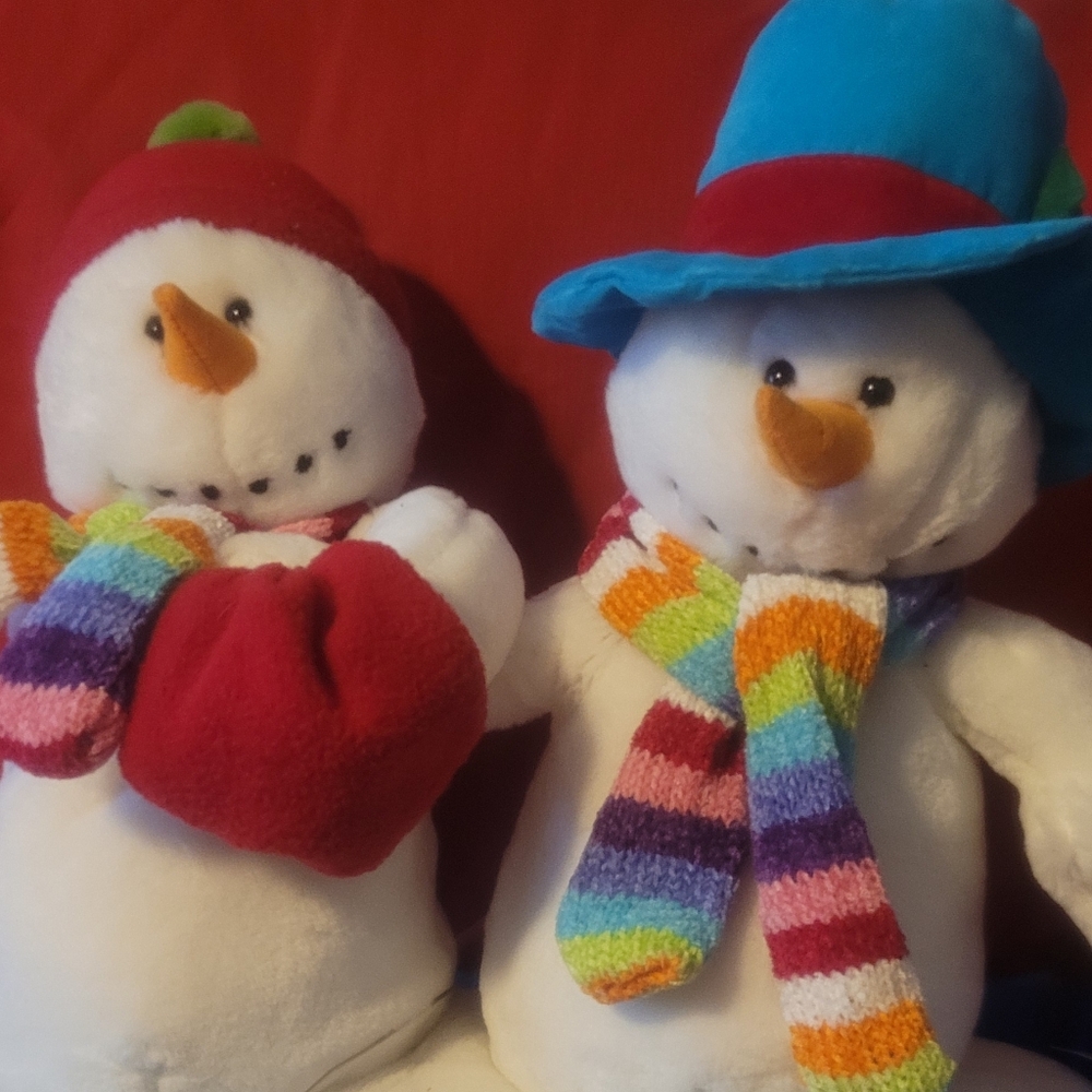 Snowman Couple